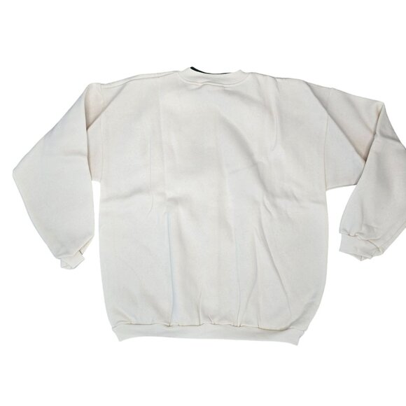 Artisans NWT L/XL Cardinal Embroidered Cream Button-Up Sweater made in the USA - Picture 4 of 8